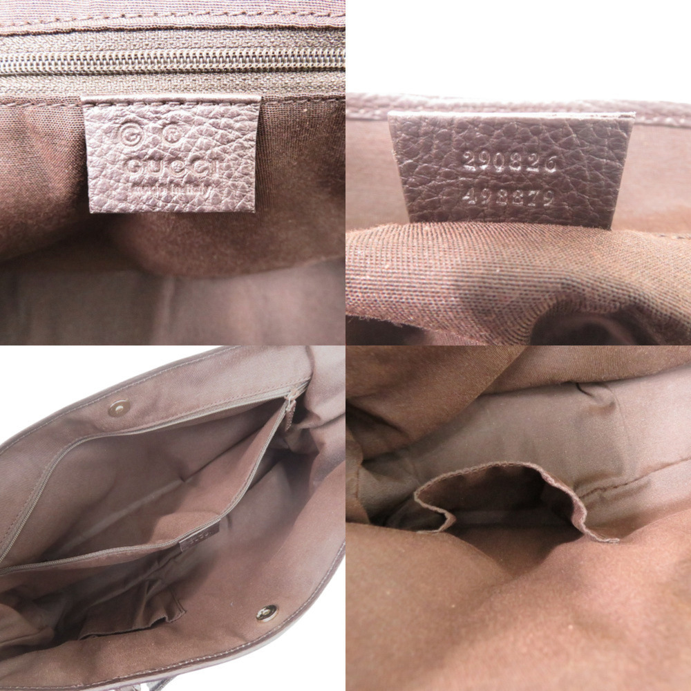 GUCCI Authentic Brown Canvas Tote Bag - Picture 7 of 8